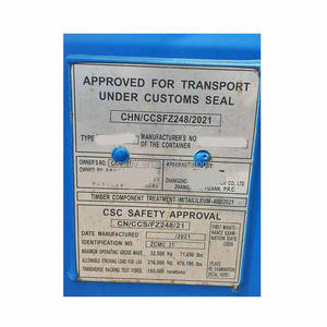 Contenedor de Envío Usado de 40 Pies de Shenzhen, Xiamen, Shanghái, Qingdao, Ningbo, EE. UU., Tamaño 40HQ, Certificado CSC, Piso de Aluminio con Barra en T, Vita - Product Image 6