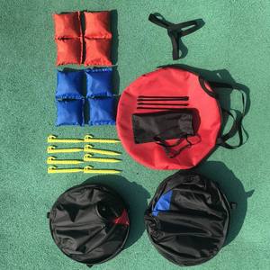 Collapsible 2 Games in 1 Cornhole Portable Lightweight <strong>Corn</strong> <strong>Hole</strong> Set Cornhole Boards With 8 Cornhole <strong>Bean</strong> <strong>Bags</strong> - Product Image 6