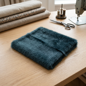 Tissu tissé en laine et fourrure d'hiver 17088, 100 % laine, poids moyen 580~550 g/m², 58'/60', extensible, pour usage extérieur, en stock pour garçons et filles - Product Image 3