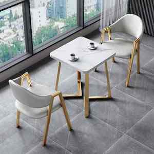 Ensemble de table et chaises de salle à manger nordique moderne compact en pierre frittée, style marbre, pour hôtel, 4 places, <span class=keywords><strong>moins</strong></span> <span class=keywords><strong>cher</strong></span> - Product Image 3