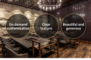 Beliebteste Stein fliesen Leichte PU-Steinplatten Wand Stein haut Eingang Dekorative Paneele für Villa - Product Image 5