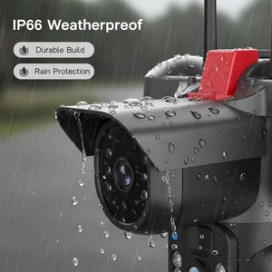 <span class=keywords><strong>Camera</strong></span> Wifi năng lượng mặt trời ngoài trời 12MP ba ống kính, phát hiện hình người, hỗ trợ thẻ SIM 4G, <span class=keywords><strong>camera</strong></span> an ninh năng lượng mặt trời 360 độ, tầm nhìn ban đêm - Product Image 4