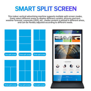 Kiosque publicitaire tactile Android sur pied avec écran LCD vertical intégral de 85 pouces pour centre commercial - Vente en gros - Product Image 4