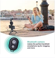 Kit trépied pour téléphone, appareil photo reflex numérique, selfie, vlogging, télécommande, microphone, lumière LED, smartphone, interview, direct, YouTube, TikTok