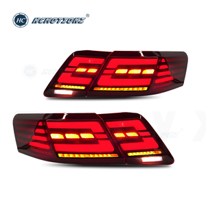 Feux arrière LED d'occasion pour Toyota Camry 07-11 XV40 Version USA DRL Séquentiels Comme-ils-sont Un <span class=keywords><strong>Film</strong></span> Manquant Stock US - Product Image 1