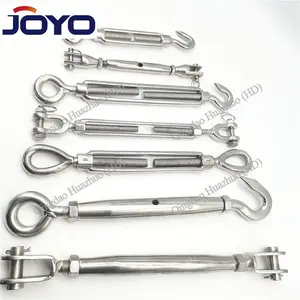 high quality rigging JIS frame type stainless steel 304 turnbuckle with eye and hook