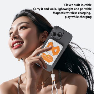 Biểu Tượng Tùy Chỉnh <span class=keywords><strong>3</strong></span> Trong <span class=keywords><strong>1</strong></span> 10000MAh Từ Sạc Không Dây Ngân Hàng Điện Cầm Tay Với Cắm Pd22.5W Nhanh Chóng Sạc Ngân Hàng Điện Với Đứng - Product Image 4