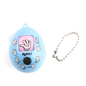 Jouet éducatif pour enfants, jeu de devinettes amusant, pierre, papier, ciseaux, œuf amusant, porte-clés - Product Image 2