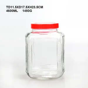 Aufbewahrung Flaschen Luftdichte Kanister Holz Deckel Glas Jar