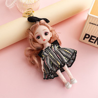 Nouvelle poupée de style charmant à habiller, 13 articulations, 16 cm, BJD, cadeau d'anniversaire pour fille, princesse, jouet pour enfants