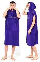 Serviette de plage à capuche unisexe surdimensionnée pour adultes, séchage rapide, en coton, pour le surf et la natation, vente en gros