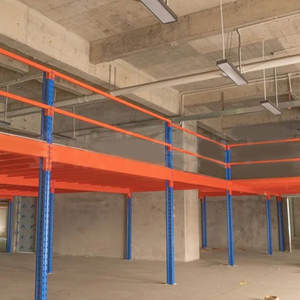 מחסן פלדה & מדפים מתכת מערכת מידוף טרומי 2-5 שכבות החובה הכבדות מחסן אחסון כבד מזנין - Product Image 3