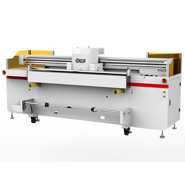 LETOP Manufacturer 1.9M Roll and Flatbed Hybrid Large Format Inkjet Printer Industrial