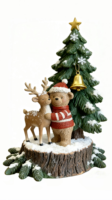 Strength Factory Großhandel Maßgefertigte Rote Handbemalte Lebensechte Harz-Weihnachtself TV/Film-Charakter-Skulptur 6*9*15