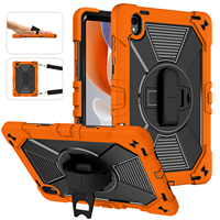 Housse de protection pour tablette industrielle, coque en silicone résistante aux chocs pour Samsung Tab S12 Plus 12,4 pouces, housses et étuis pour tablettes
