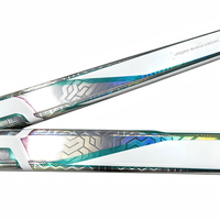 Bâton de hockey sur glace en fibre de carbone composite personnalisable, haute dureté, poids 380g, P92/P28, pour l'entraînement des jeunes et des juniors