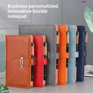 <span class=keywords><strong>En</strong></span> Stock, logotipo personalizado, hebilla desmontable, planificador de cuero PU, estilo fresco, cuaderno de tapa dura, diario <span class=keywords><strong>para</strong></span> promociones - Product Image 5