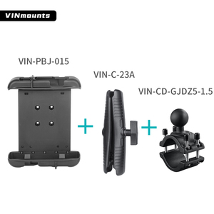 Support de tablette robuste de 8 pouces avec rotule, parfait pour Galaxy Tab A et ET40 - Product Image 4