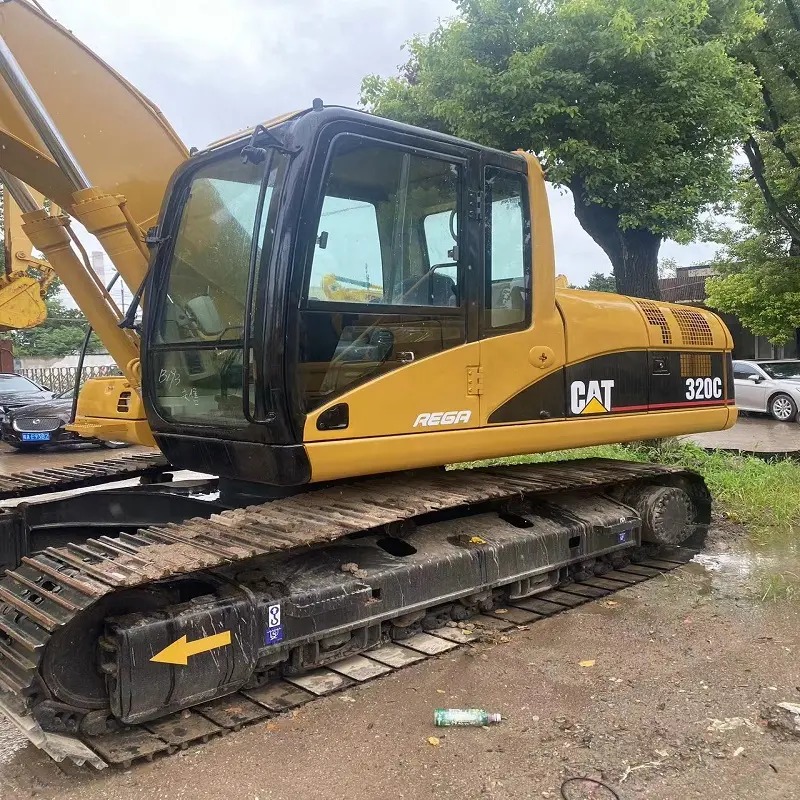 Used Cat 320c Excavator 20tons Second Hand Crawler Machine 20 Tons Caterpillar Excavator Used Cat 320c Japan For Sale