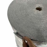 Rouleaux d'isolation en mousse EPE pour plafond, matériau d'isolation thermique en feuille d'aluminium pour utilisation en entrepôt