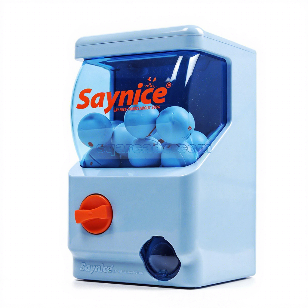 Customizable Mini Gachapon Capsule Machine | Coin Pusher Vending