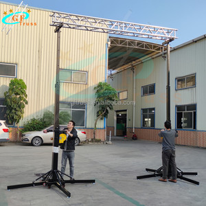 19ft Heavy Duty Crank Speaker Truss Lifting /<strong>Line</strong> <strong>Array</strong> Lifting <strong>Tower</strong>/Truss Support - Product Image 5