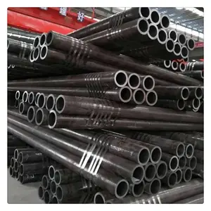 Kohlenstoffgeschweißtes Rohr gute Qualität verwendet in Brücken, Schiffen, Kraftwerk-Ausrüstung Werkverkauf nahtloser Stahl Acero Rund 1 Tonnen
