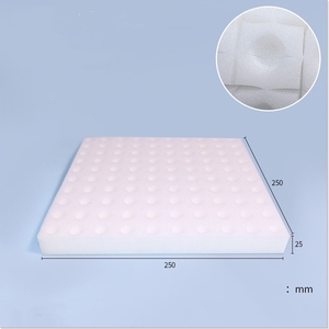 Kit di spugna per piantina idroponica con motivo quadrato per <span class=keywords><strong>piante</strong></span> in serra placcato rivestito di casa <span class=keywords><strong>giardino</strong></span> verde/cartone - Product Image 2