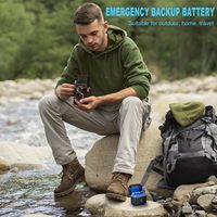 Piles AA avec boîte de charge pour la maison, batterie lithium AA rechargeable de 2400 mAh pour usage quotidien, prend en charge la charge de piles NiMH