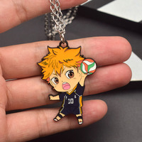 Neues Design Hochwertiger Haikyuu Shoyo Hinata Metall-Schlüsselanhänger zur Rucksack-Dekoration