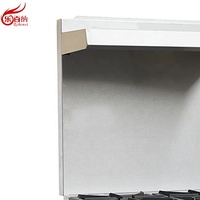 Cuisinière à gaz commerciale en acier inoxydable à 4 brûleurs avec four pour la restauration, modèle RGR24, homologuée ETL