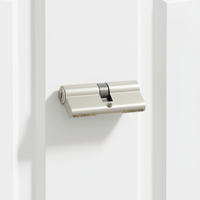 Cylindre de serrure de porte en alliage de zinc double ouverture 70 mm de haute qualité avec clés, norme européenne, pour ensemble de serrures de portes en bois, PVC et aluminium