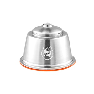 Filtro de Café y <span class=keywords><strong>Leche</strong></span> de Acero Inoxidable para Cápsulas Nescafé Dolce Gusto, Tapa de Plástico Reutilizable - Product Image 5