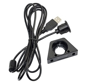 IP67 impermeable Cable 1m 3ft <span class=keywords><strong>Micro</strong></span> <span class=keywords><strong>USB</strong></span> <span class=keywords><strong>2</strong></span>,<span class=keywords><strong>0</strong></span> macho a hembra de montaje en panel de cables - Product Image 3