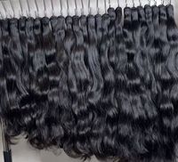 Extensions de cheveux humains vierges indiens de haute qualité, bouclés, ondulés, double trame, 100g, peuvent être permanentés