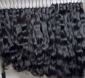 Capelli Indiani Vergini di Alta Qualità, Ricci e Ondulati, Extension di Capelli Umani con Doppia Trama, Pacchetti da 100g, Permanti alla Piastra - Product Image 4