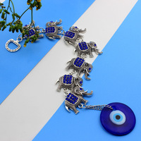 Éléphant turc mauvais œil tenture murale pendentif amulettes ornement pour nouvelle maison/voiture/bébé cadeau Protection contre le mal