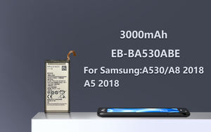 Spot Goods OEM EB-BA530ABE Haute Qualité 3000mah Remplacement De La <span class=keywords><strong>Batterie</strong></span> De Téléphone Portable Pour <span class=keywords><strong>Samsung</strong></span> Galaxy A530 A8 <span class=keywords><strong>A5</strong></span> 2018 <span class=keywords><strong>Batterie</strong></span> - Product Image 3