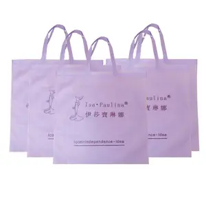 ISA PAULINA, многоразовая Экологически чистая Нетканая сумка, ламинированная сумка для покупок, сумка для покупок из нетканого материала с логотипом