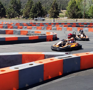 Pista de Barrera de Agua Reconfigurable para Circuitos de Karting, Apta para Pistas de Karting para Adultos, Velocidad de 80 km/h - Product Image 2