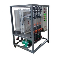 Système de traitement de l'eau par électrodialyse et échange d'ions pour la purification du sucre, 200 L/heure, tension 220V/380V, capacité personnalisable