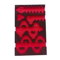 Feuille de mousse EVA découpée sur mesure de haute qualité pour emballage, insert en EVA, éponge en mousse EVA