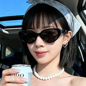 Lunettes de soleil œil de chat pour femmes, monture complète, polarisées, protection UV400, lunettes de mode pour adultes - Product Image 1