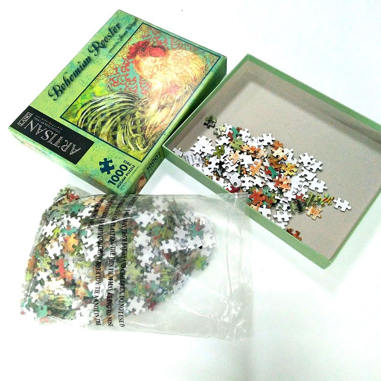 Пользовательские головоломки 1000 шт пиво головоломки для взрослых в коробке