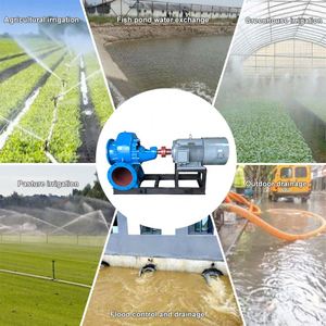 Pompe à eau grande capacité 300hw-8 250hw-5 Hw200-13 Hw Pompe à flux mixte pour l'irrigation agricole - Product Image 5