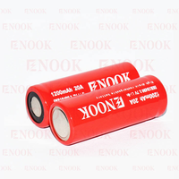 Batterie lithium-ion 18490 18500 3,7 V 1200 mAh rechargeable pour outils à couple élevé à micromoteur, certifiée CE, 800 cycles