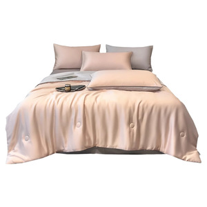 <span class=keywords><strong>Couette</strong></span> d'été en Lyocell rafraîchissante effet soie glacée, pour climatisation, lavable en machine - Product Image 2