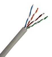 Kabel LAN UTP 24 AWG CAT5E dengan 2Power untuk luar/dalam ruangan