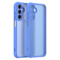 Coque de téléphone portable translucide givrée antichoc pour Samsung A37 A57 A17 A07 PC+TPU Style INS Housse de téléphone A15 A56 A55 A16