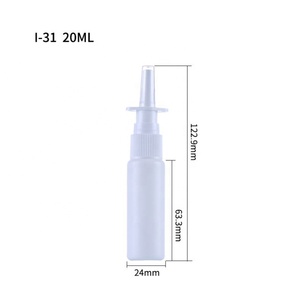 Portable Nasal <b>Spray</b> 10ml 20ml 30ml Mist Nasal Inhaler Plastic Medical HDPE Nose Mouth Nasal <b>Spray</b> Bottle - Product Image 5